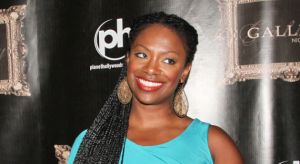 Kandi Burruss Celebrates Her New Bravo TV Series "The Kandi Factory" at Gallery Nightclub in Las Vegas on April 13, 2012