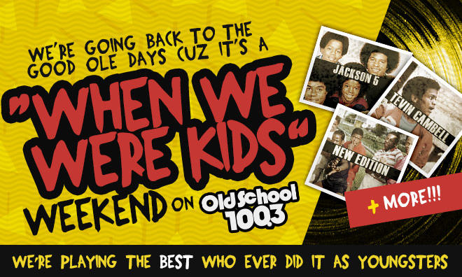 When We Were Kids Weekend