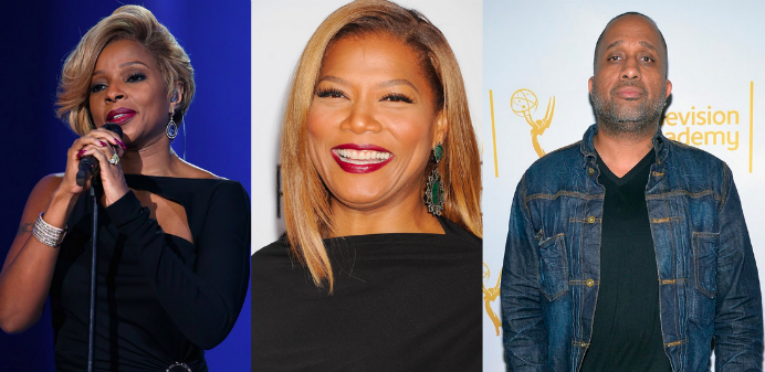 Kenya Barris, Mary J Blige, Queen Latifah
