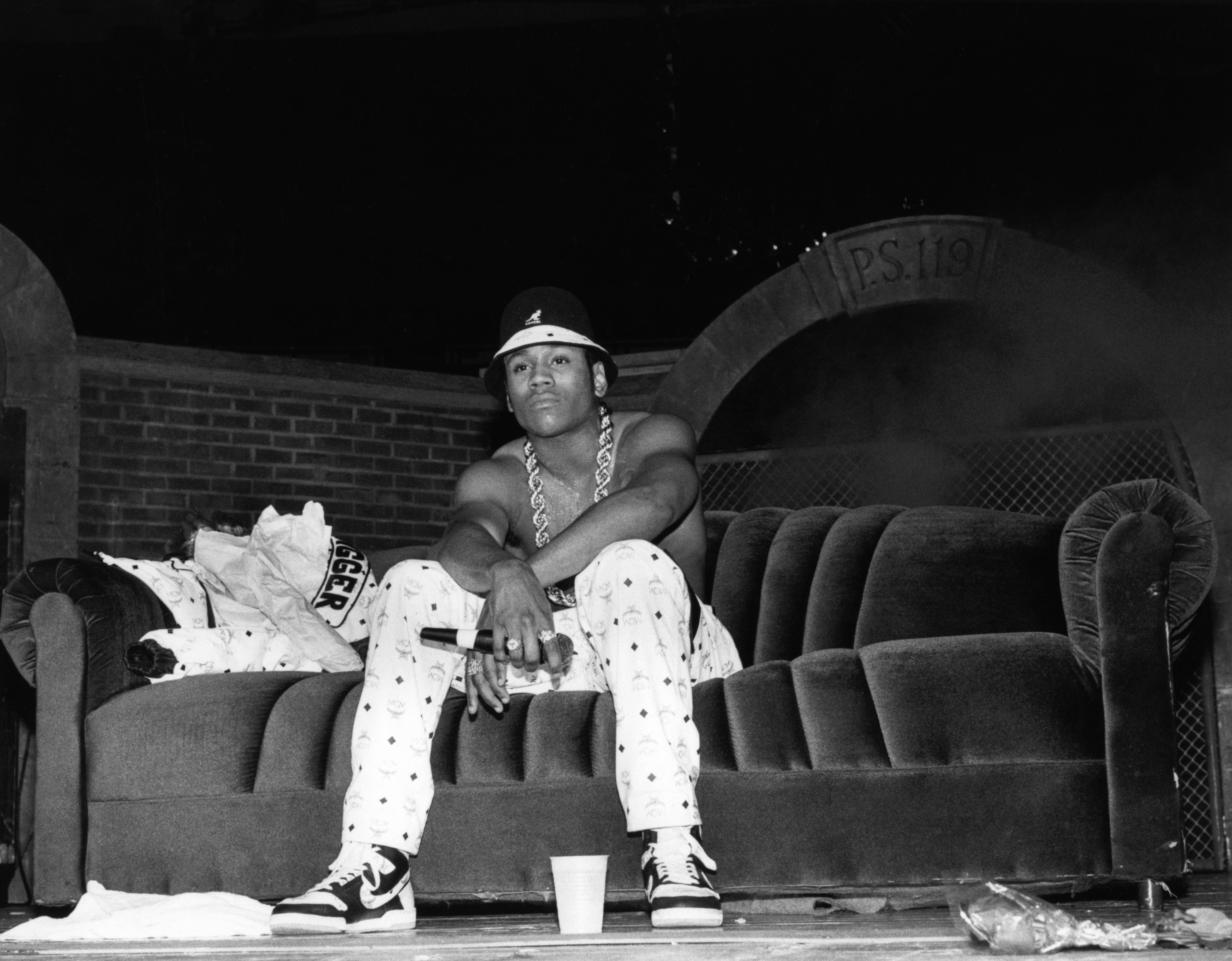 "L.L. Cool J. is hard as hell. Battle anybody I don't care who you tell"