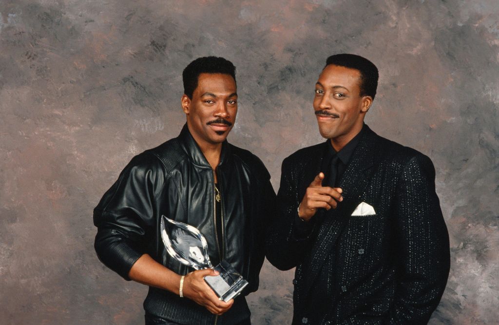 Eddie Murphy & Arsenio Hall at the People's Choice Awards