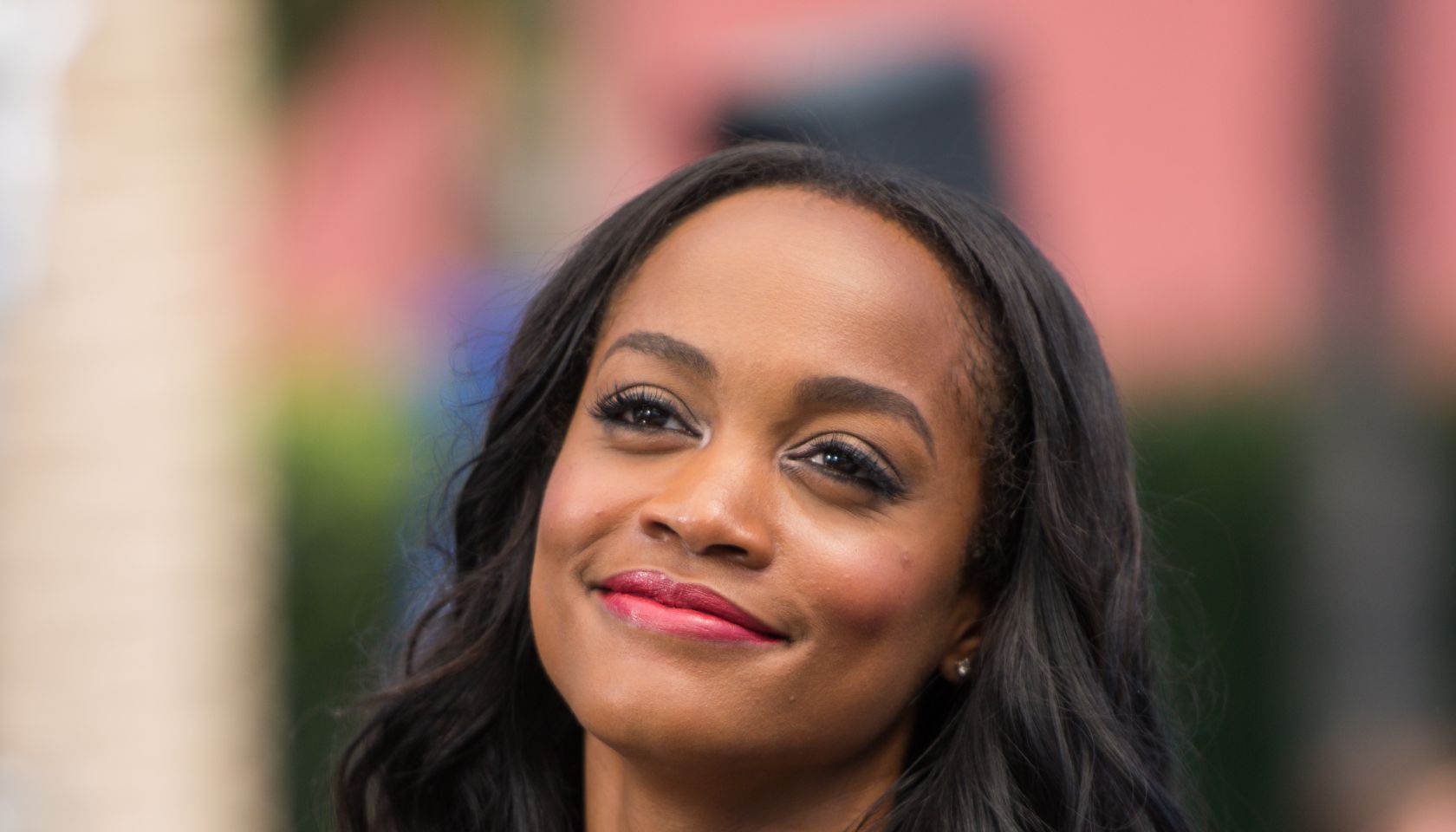 Rachel Lindsay And Jonathan Rhys Meyers Visit 'Extra'