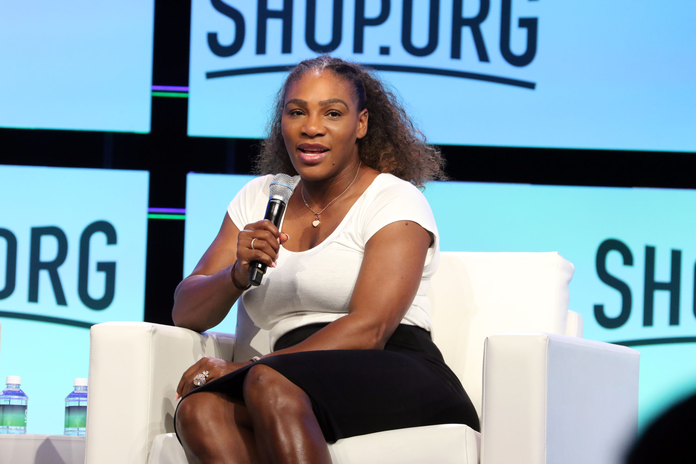 Serena Williams speaks at Digital Retail Conference 'Shop.Org'