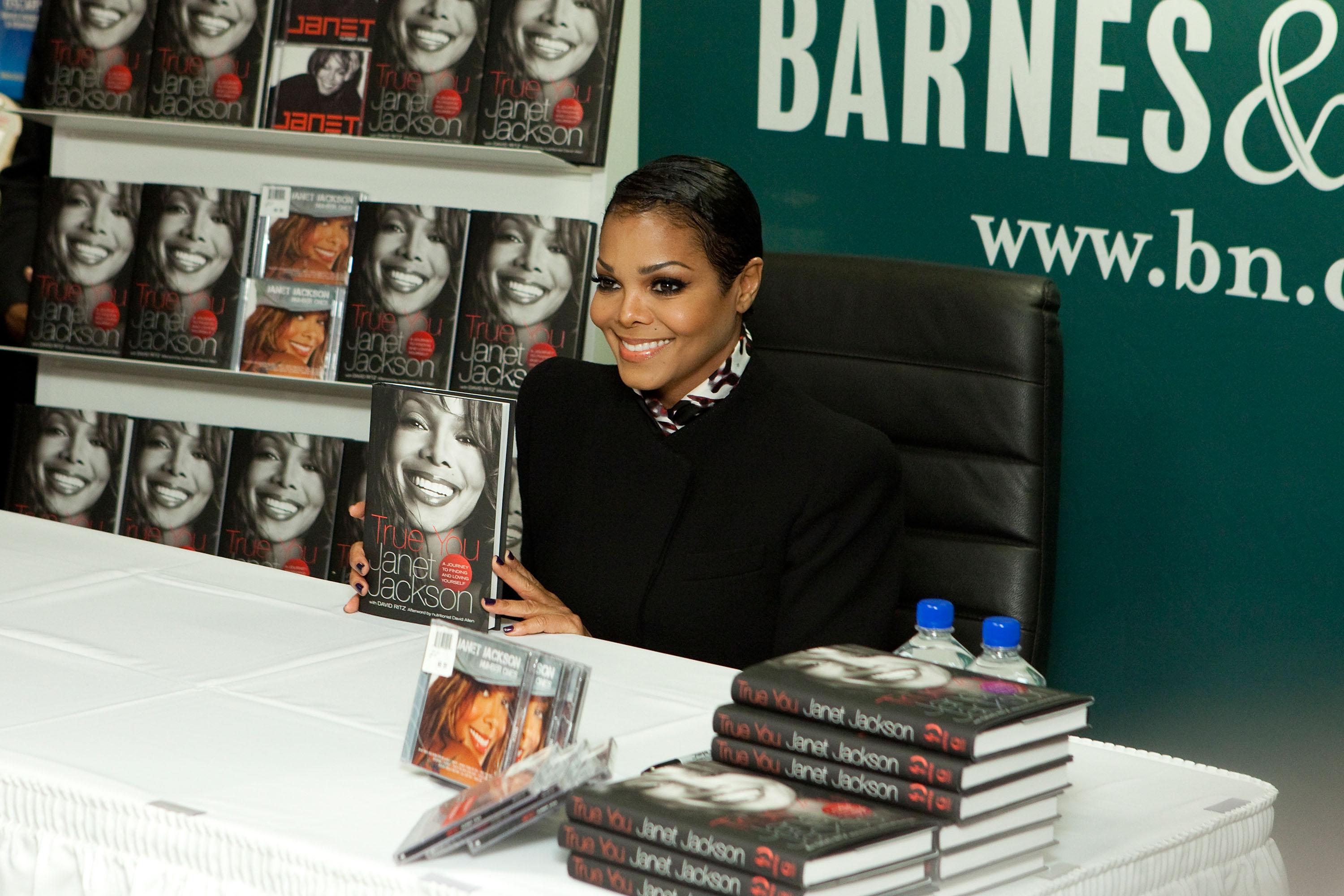 Janet Jackson Signs Copies Of 'True You: A Guide To Finding And Loving Yourself'
