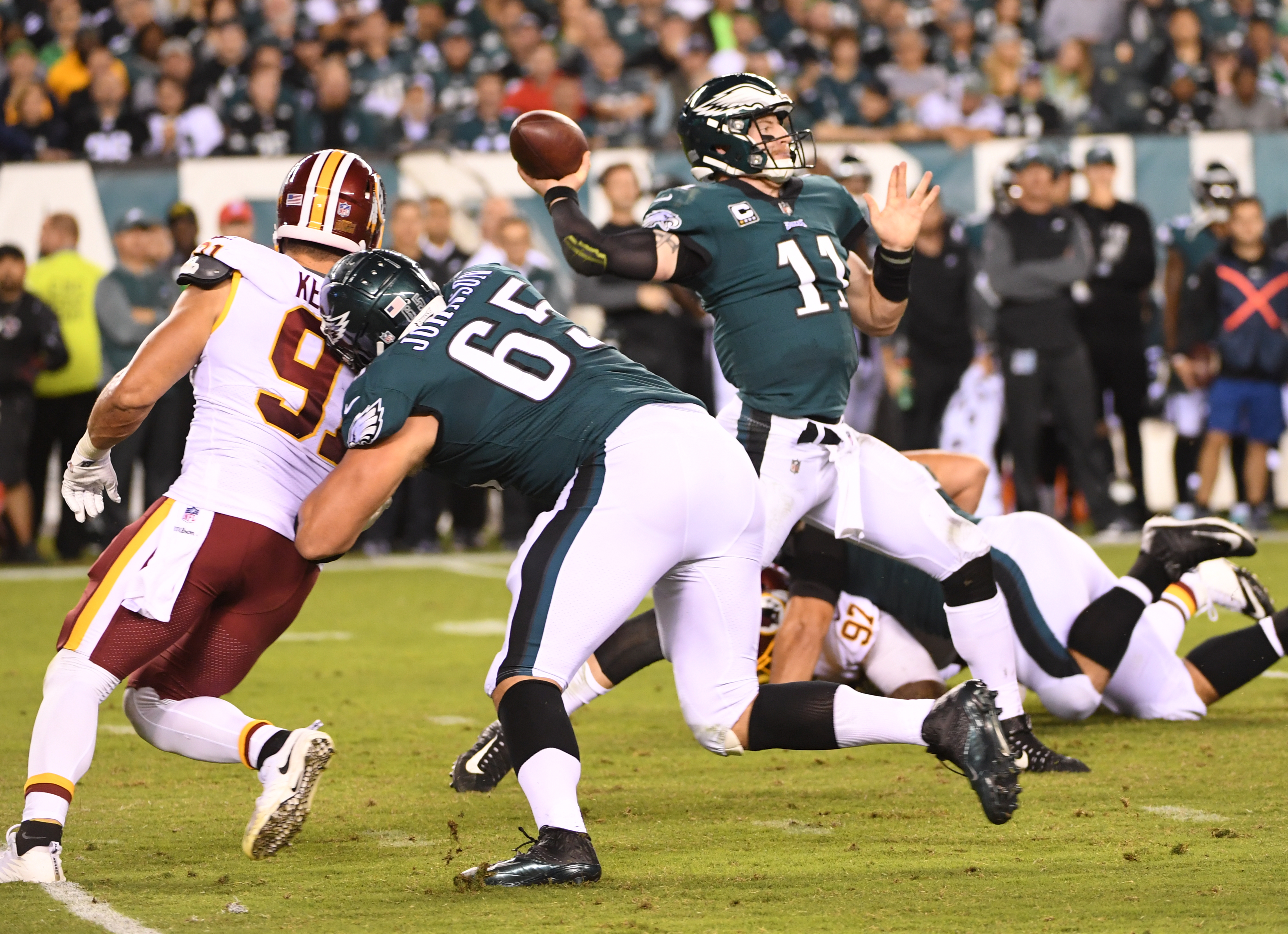 NFL- Washington Redskins at Philadelphia Eagles