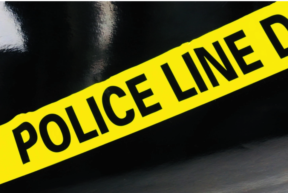 Police Yellow Caution Tape for crime scene